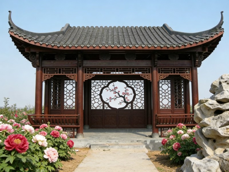 四川防腐木方亭